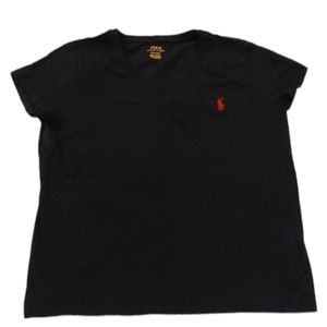 Ralph Lauren Polo Black Tee Size L